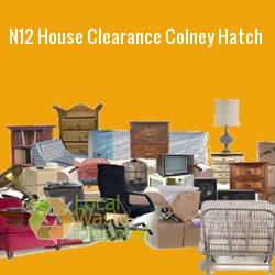 N12 house clearance Colney Hatch