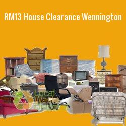 RM13 house clearance Wennington